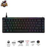 ASUS ROG Falchion Ace HFX Gaming Keyboard – Black, 65%, pre-lubed ROG HFX Magnetic Switches, 8K Hz polling rate, touch panel