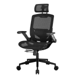 Cougar SPEEDER ONE Ergonomic Gaming Chair - Black, Mesh fabric, 2D armrest, 3D headrest
