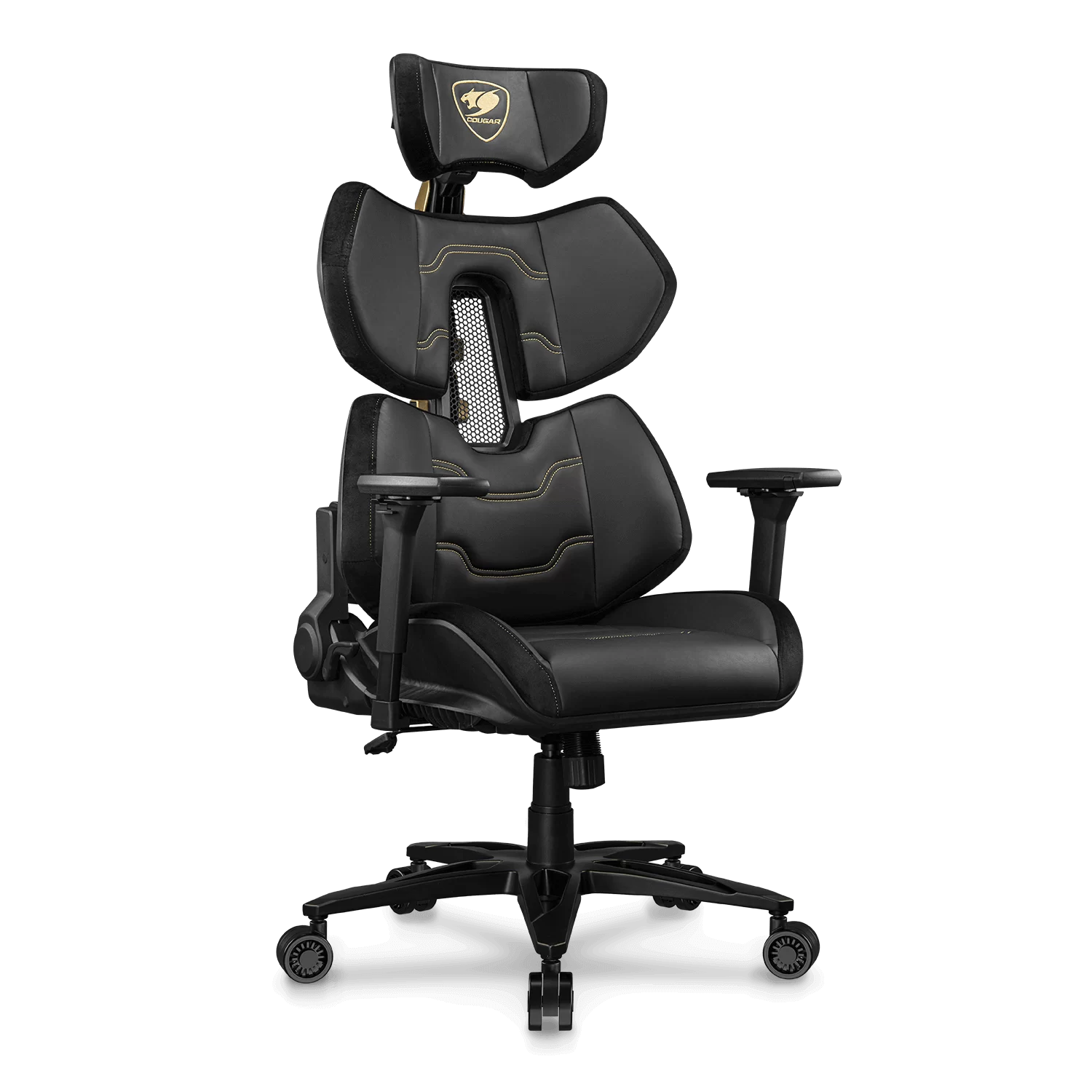 Cougar Terminator Elite Gold Egronomic Gaming Chair 3 Cougar Terminator Elite Gold Egronomic Gaming Chair - Ảnh 3