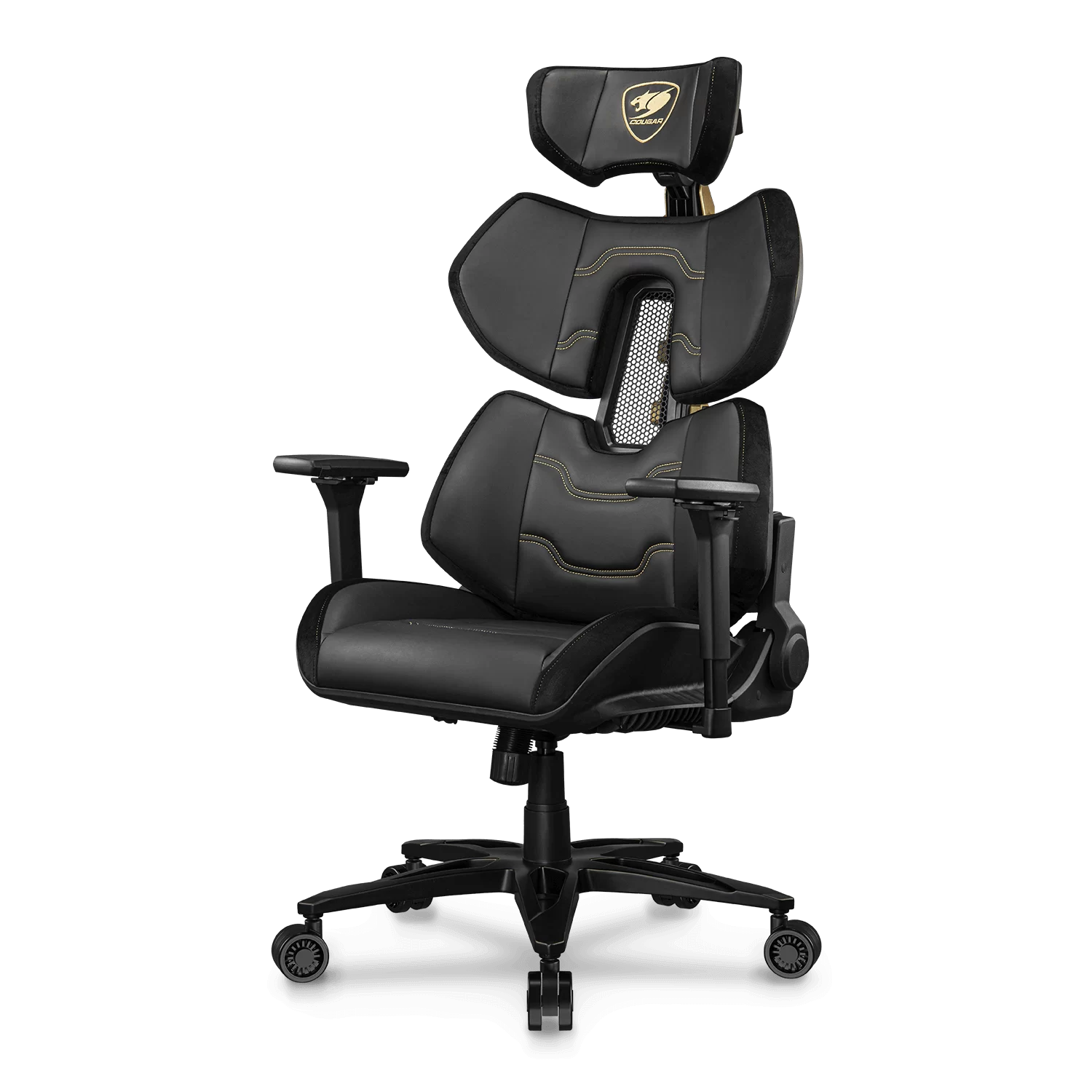 Cougar Terminator Elite Gold Egronomic Gaming Chair 6 Cougar Terminator Elite Gold Egronomic Gaming Chair - Ảnh 6