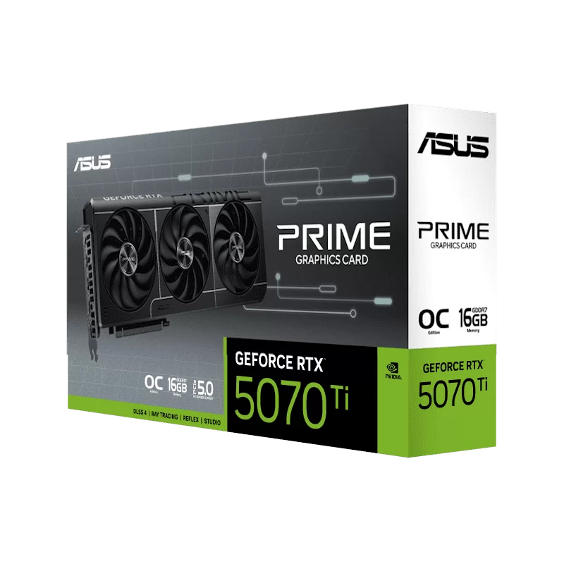 ASUS Prime GeForce RTX 5070Ti OC Edition 16GB GDDR7 (PRIME-RTX5070TI-O16G) Graphics Card 7 ASUS Prime GeForce RTX 5070Ti OC Edition 16GB GDDR7 (PRIME-RTX5070TI-O16G) Graphics Card - Ảnh 7