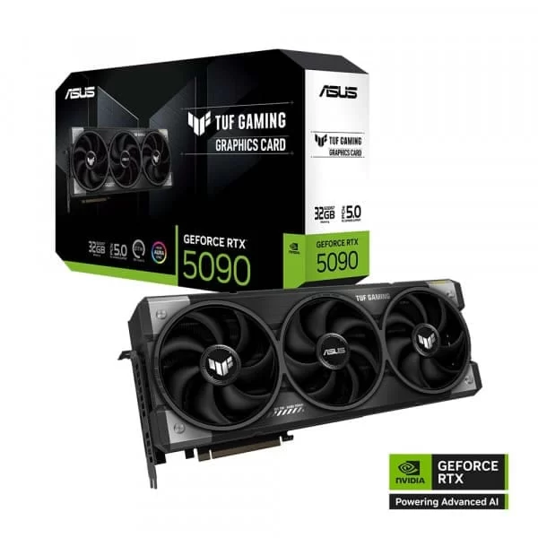 ASUS TUF Gaming GeForce RTX 5090 32GB GDDR7 (TUF-RTX5090-32G-GAMING) Graphics Card 1 ASUS TUF Gaming GeForce RTX 5090 32GB GDDR7 (TUF-RTX5090-32G-GAMING) Graphics Card