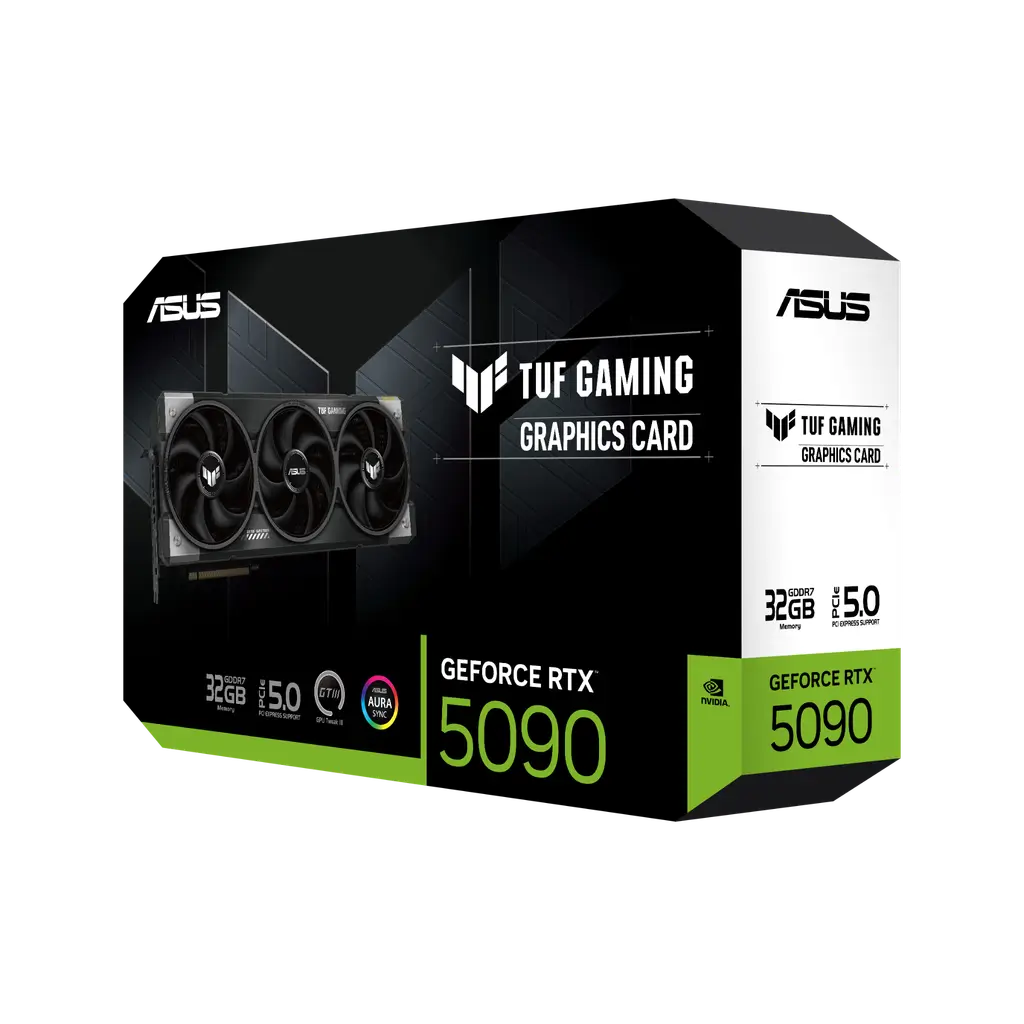 ASUS TUF Gaming GeForce RTX 5090 32GB GDDR7 (TUF-RTX5090-32G-GAMING) Graphics Card 7 ASUS TUF Gaming GeForce RTX 5090 32GB GDDR7 (TUF-RTX5090-32G-GAMING) Graphics Card - Ảnh 7