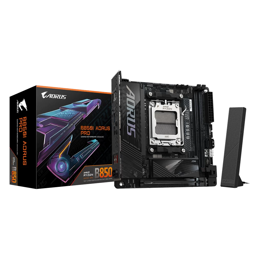 GIGABYTE B850I AORUS PRO - iTX Mainboard 1 GIGABYTE B850I AORUS PRO - iTX Mainboard