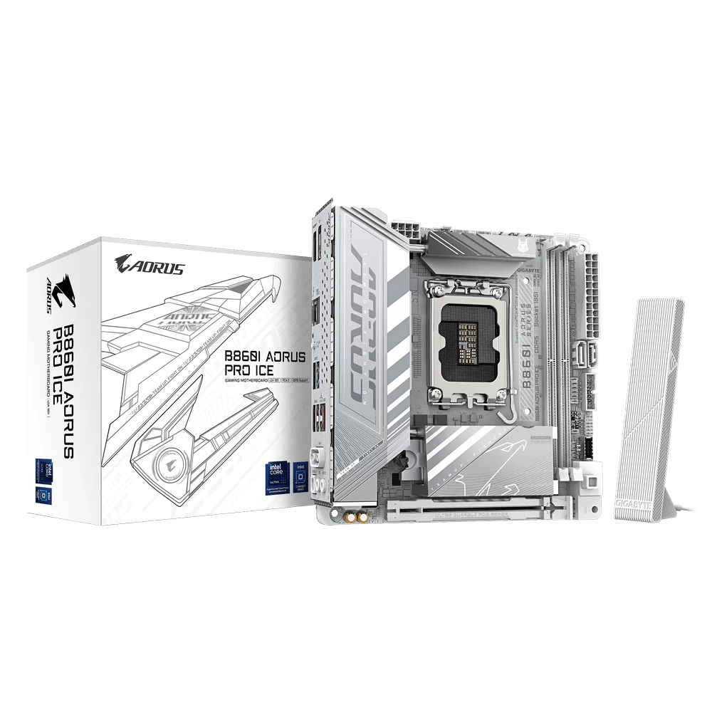 GIGABYTE B860I AORUS PRO ICE - iTX Mainboard