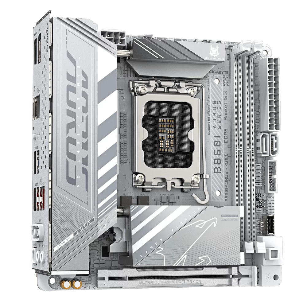 GIGABYTE B860I AORUS PRO ICE - iTX Mainboard 3 GIGABYTE B860I AORUS PRO ICE - iTX Mainboard - Ảnh 3