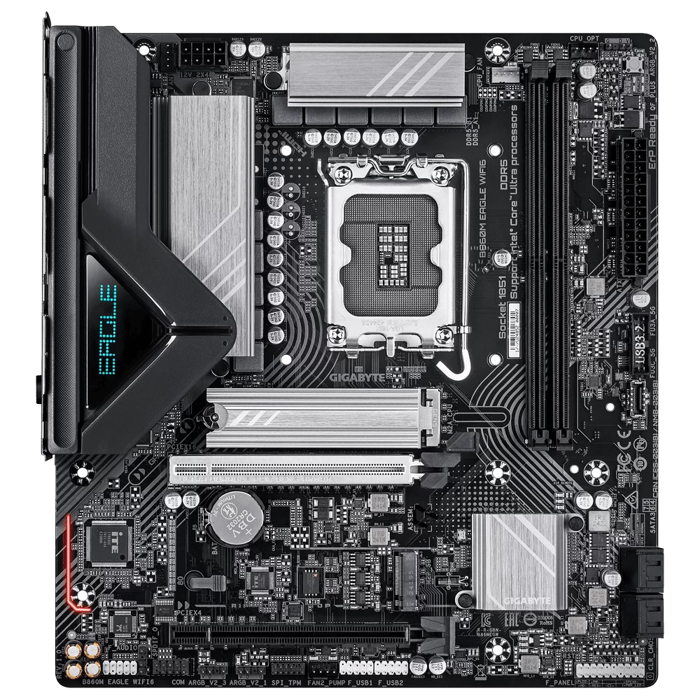GIGABYTE B860M EAGLE WIFI6 Mainboard 2 GIGABYTE B860M EAGLE WIFI6 Mainboard - Ảnh 2