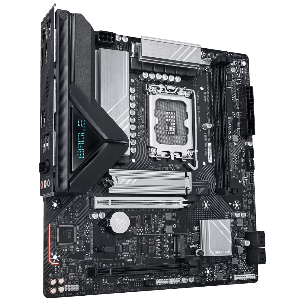 GIGABYTE B860M EAGLE WIFI6 Mainboard 3 GIGABYTE B860M EAGLE WIFI6 Mainboard - Ảnh 3