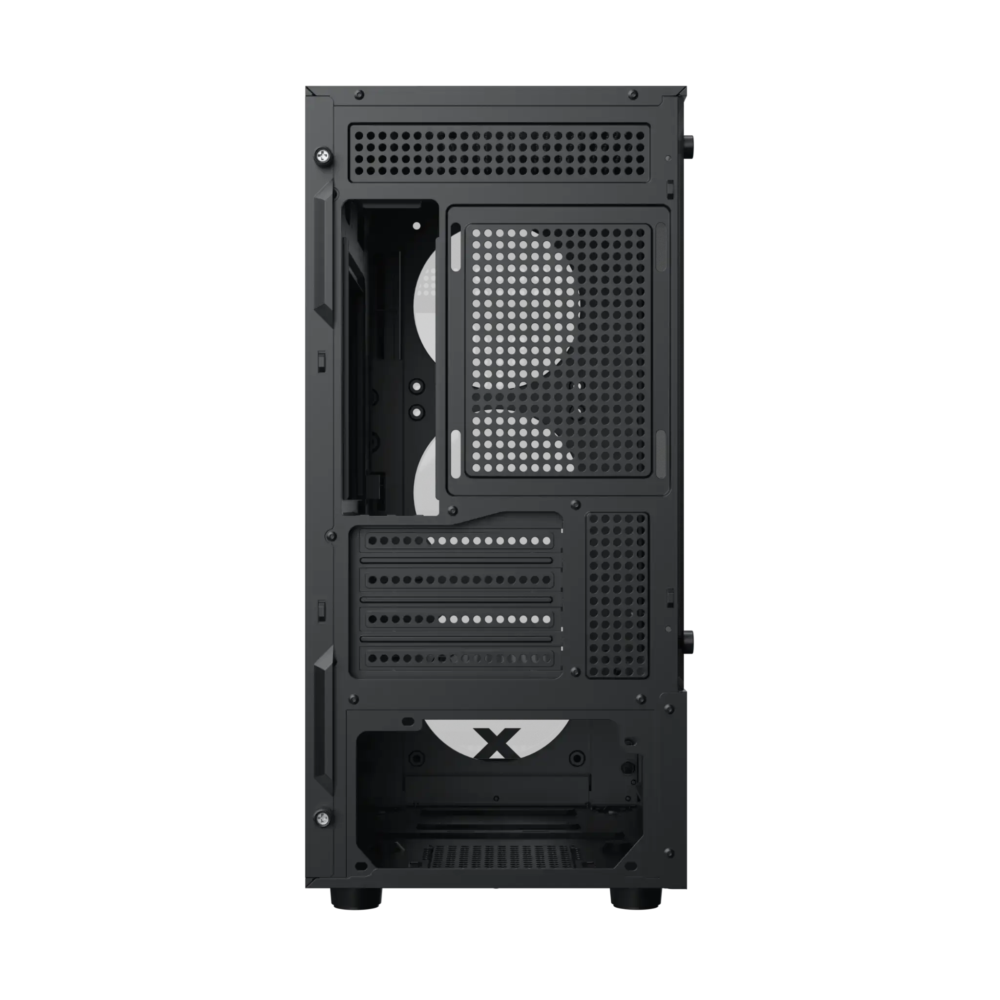 XIGMATEK MYX II 3F (EN45950) Tempered Case - M-ATX, 3x 120mm RGB Fans 7 XIGMATEK MYX II 3F (EN45950) Tempered Case - M-ATX, 3x 120mm RGB Fans - Ảnh 7