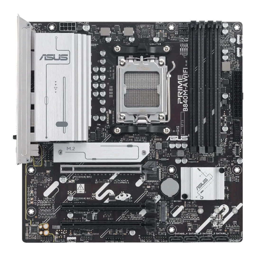 ASUS PRIME B840M-A WIFI-CSM Mainboard 3 ASUS PRIME B840M-A WIFI-CSM Mainboard - Ảnh 3