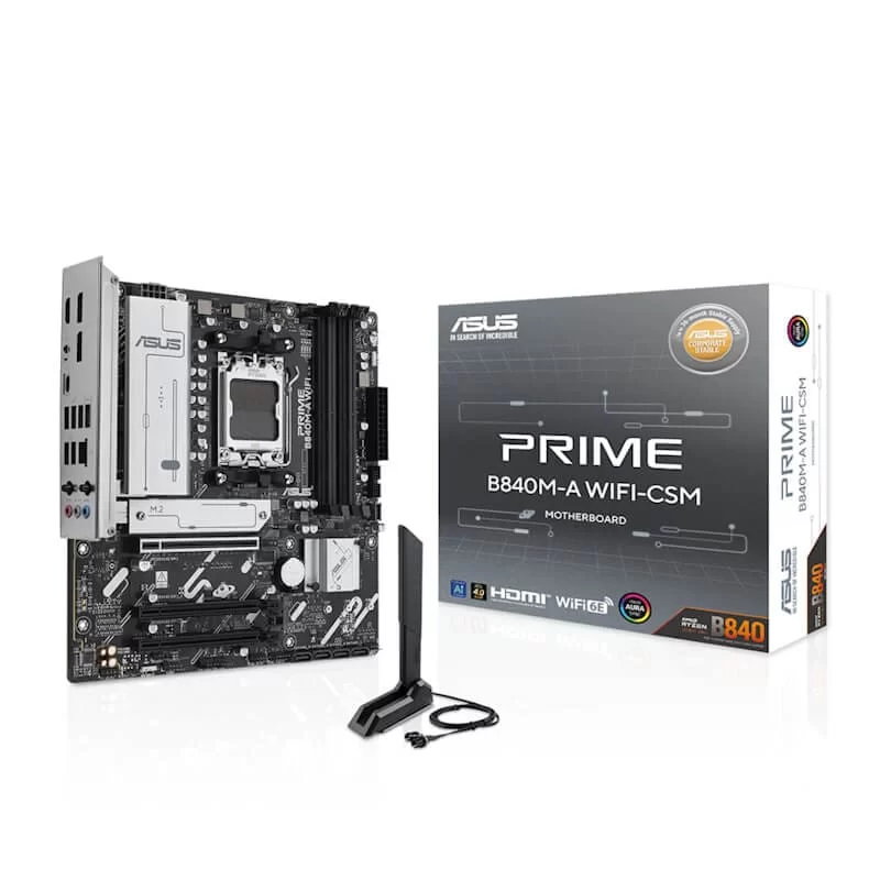 ASUS PRIME B840M-A WIFI-CSM Mainboard 1 ASUS PRIME B840M-A WIFI-CSM Mainboard