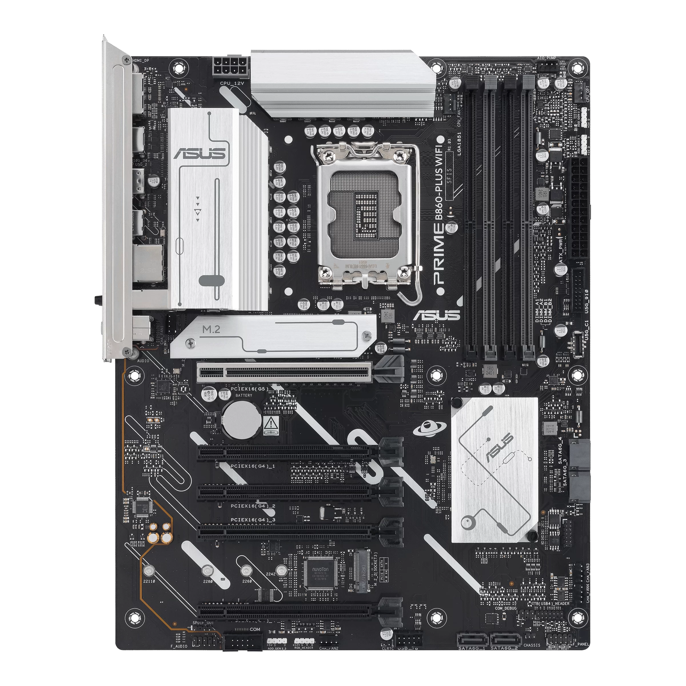 ASUS PRIME B860-PLUS WIFI Mainboard 8 ASUS PRIME B860-PLUS WIFI Mainboard - Ảnh 8