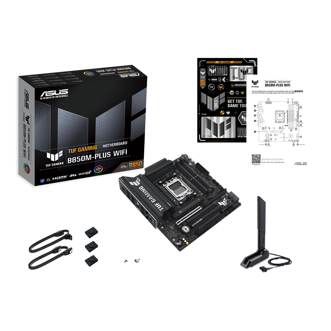 ASUS TUF GAMING B850M-PLUS WIFI Mainboard 6 ASUS TUF GAMING B850M-PLUS WIFI Mainboard - Ảnh 6