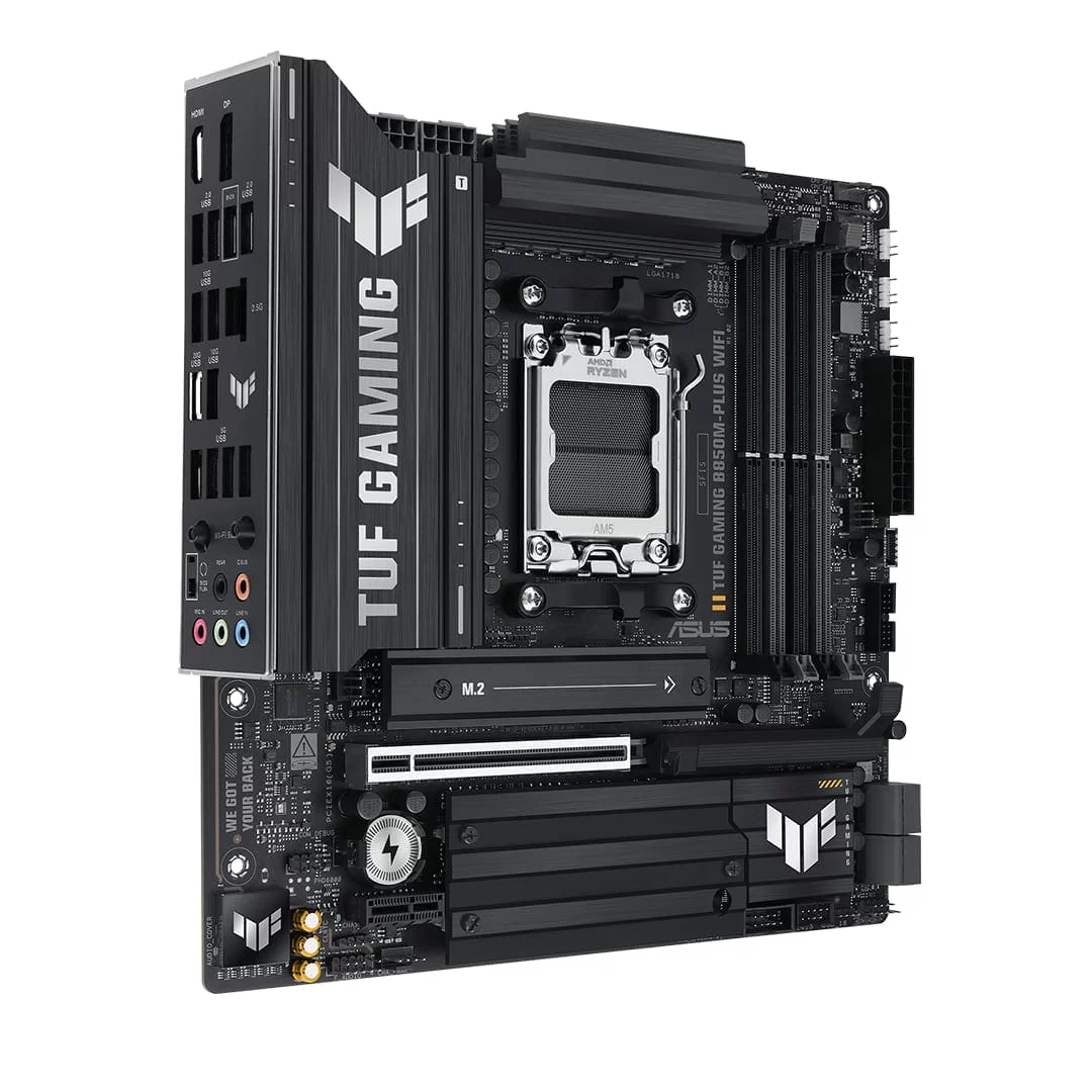 ASUS TUF GAMING B850M-PLUS WIFI Mainboard 3 ASUS TUF GAMING B850M-PLUS WIFI Mainboard - Ảnh 3
