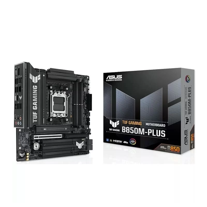 ASUS TUF GAMING B850M-PLUS Mainboard 1 ASUS TUF GAMING B850M-PLUS Mainboard