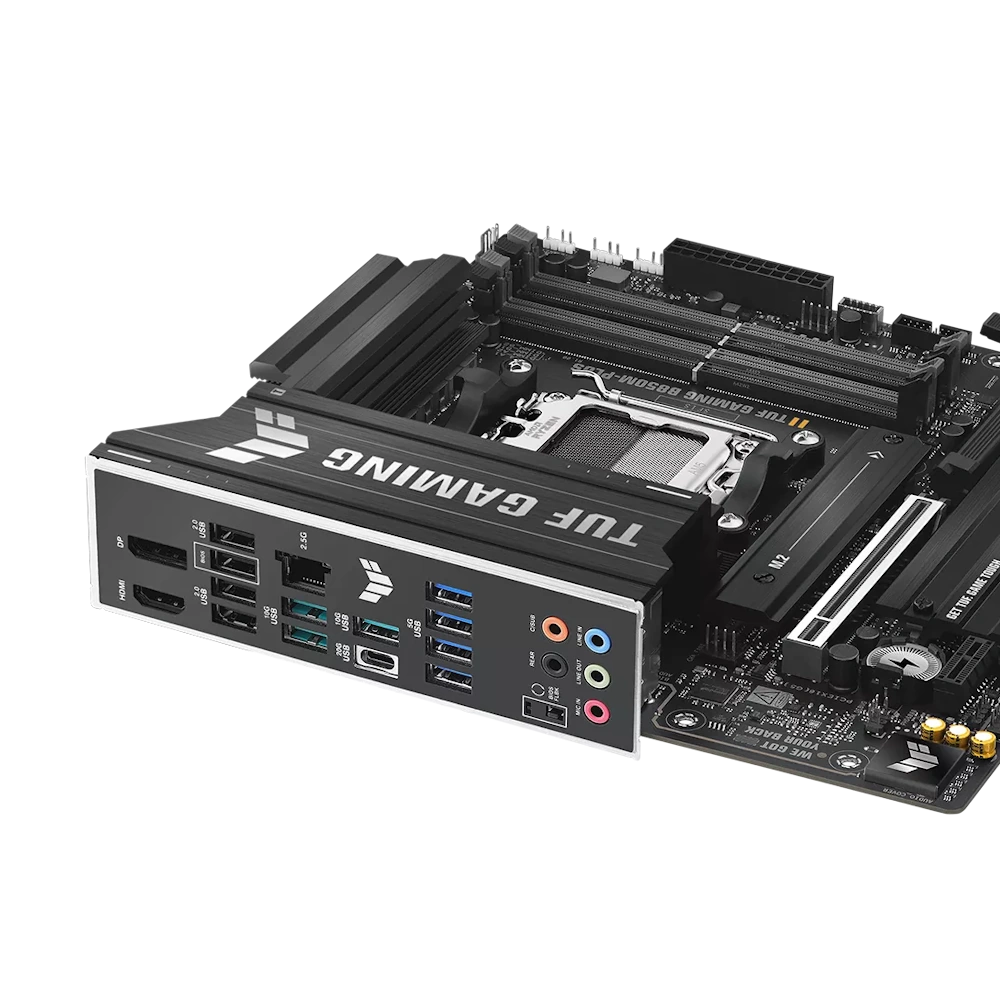 ASUS TUF GAMING B850M-PLUS Mainboard 6 ASUS TUF GAMING B850M-PLUS Mainboard - Ảnh 6