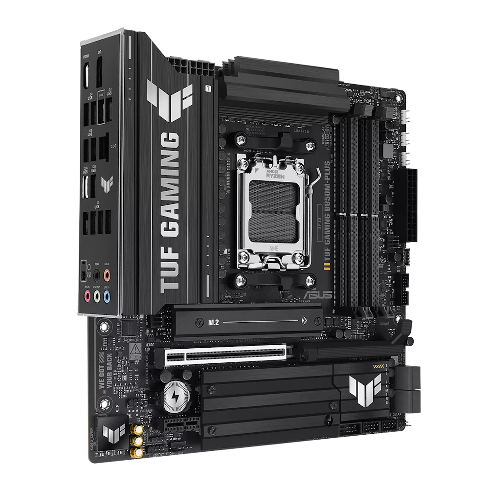 ASUS TUF GAMING B850M-PLUS Mainboard 5 ASUS TUF GAMING B850M-PLUS Mainboard - Ảnh 5