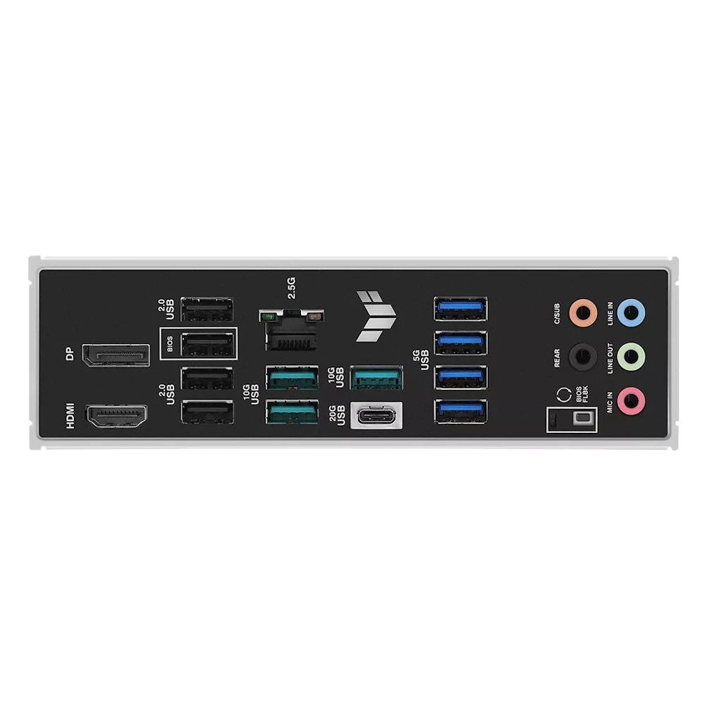 ASUS TUF GAMING B850M-PLUS Mainboard 4 ASUS TUF GAMING B850M-PLUS Mainboard - Ảnh 4