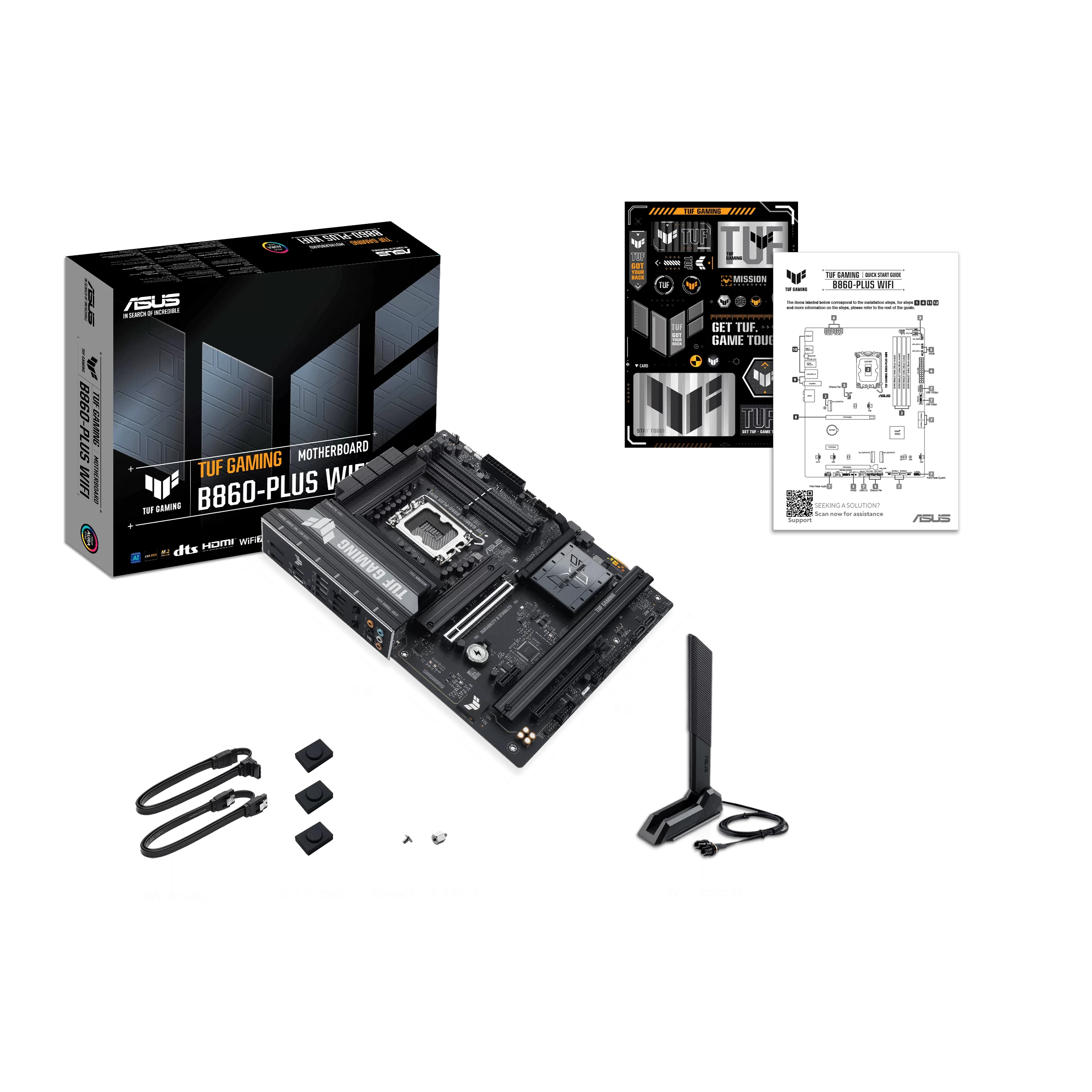 ASUS TUF GAMING B860-PLUS WIFI Mainboard 7 ASUS TUF GAMING B860-PLUS WIFI Mainboard - Ảnh 7