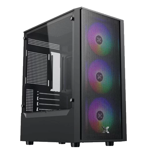 XIGMATEK MYX AIR II 3F (EN45967) Tempered Case - M-ATX, 3x 120mm RGB Fans 1 XIGMATEK MYX AIR II 3F (EN45967) Tempered Case - M-ATX, 3x 120mm RGB Fans