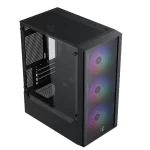 XIGMATEK MYX AIR II 3F (EN45967) Tempered Case - M-ATX, 3x 120mm RGB Fans 7 XIGMATEK MYX AIR II 3F product 2