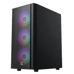 XIGMATEK MYX AIR II 3F (EN45967) Tempered Case - M-ATX, 3x 120mm RGB Fans 9 XIGMATEK MYX AIR II 3F product 4