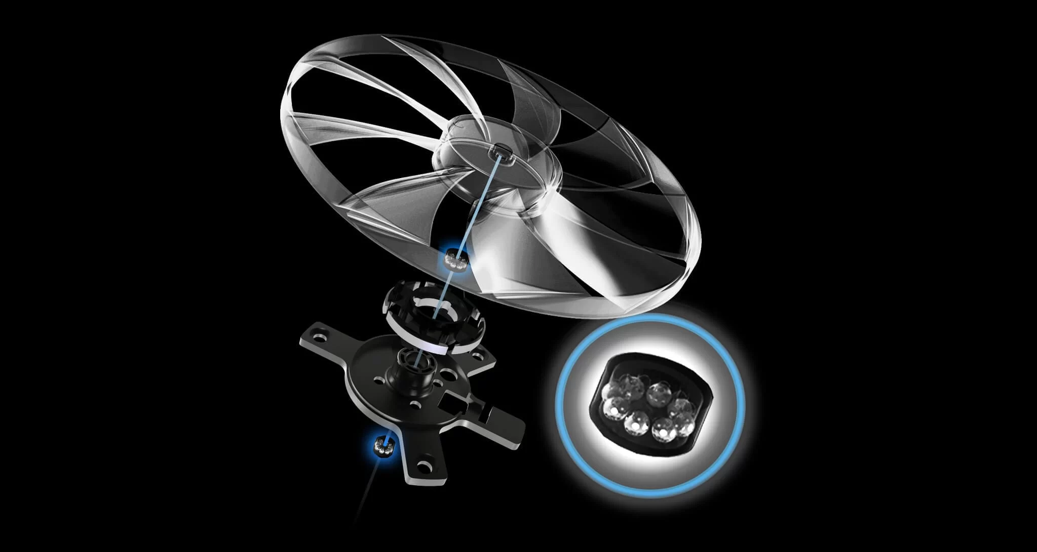 dual ball fan bearings