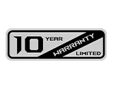 10 year warranty