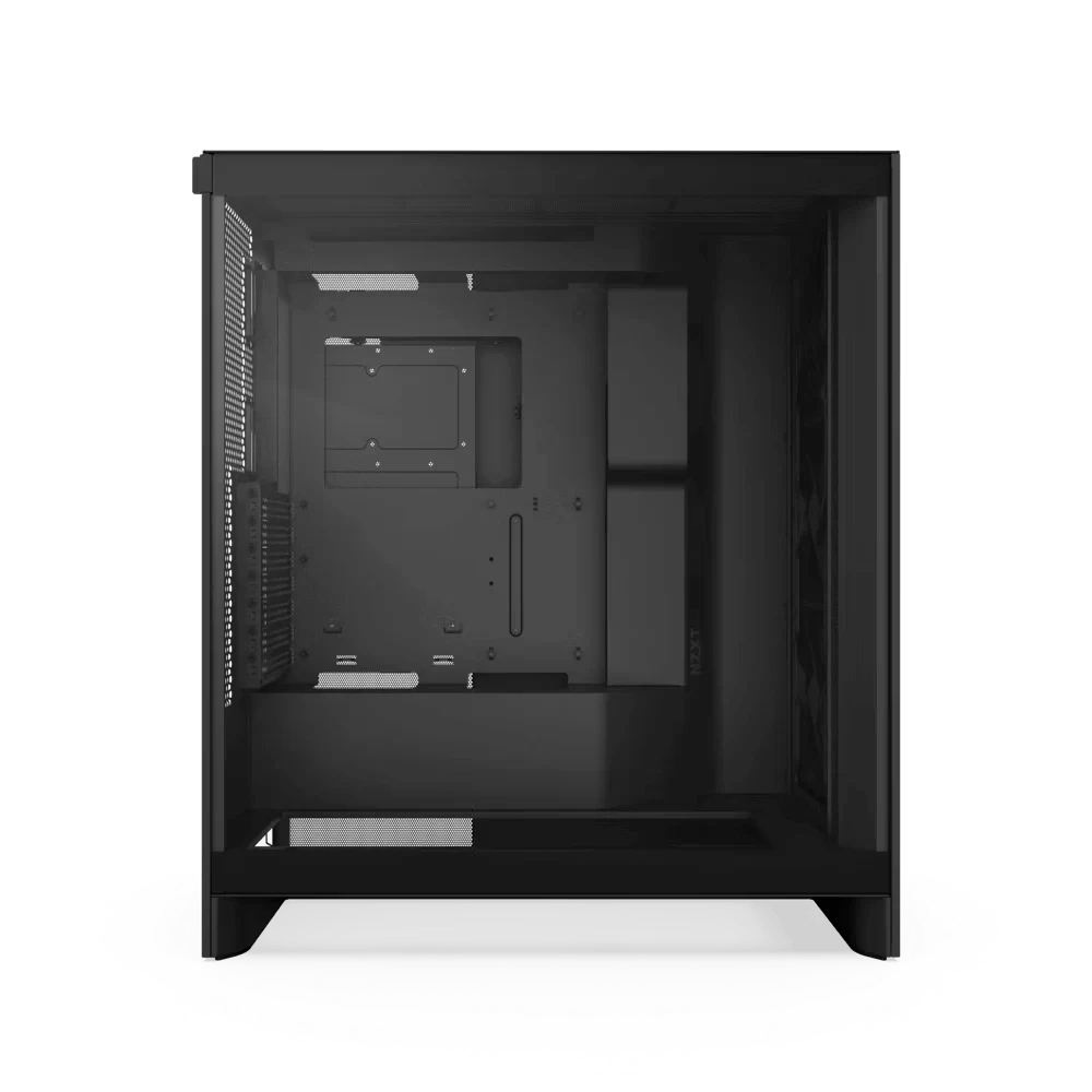 NZXT H7 Flow Matte Black (2024) Mid-Tower ATX Airflow Case - All Black, 3x F120Q Airflow Fan 4 NZXT H7 Flow Matte Black (2024) Mid-Tower ATX Airflow Case - All Black, 3x F120Q Airflow Fan - Ảnh 4
