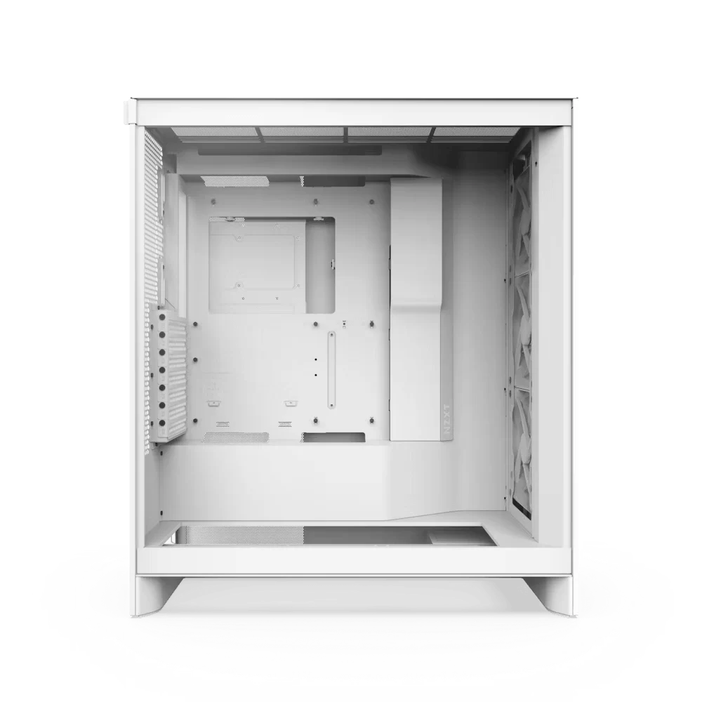 NZXT H7 Flow Matte White (2024) Mid-Tower ATX Airflow Case - All White, 3x F120Q Airflow Fan 4 NZXT H7 Flow Matte White (2024) Mid-Tower ATX Airflow Case - All White, 3x F120Q Airflow Fan - Ảnh 4