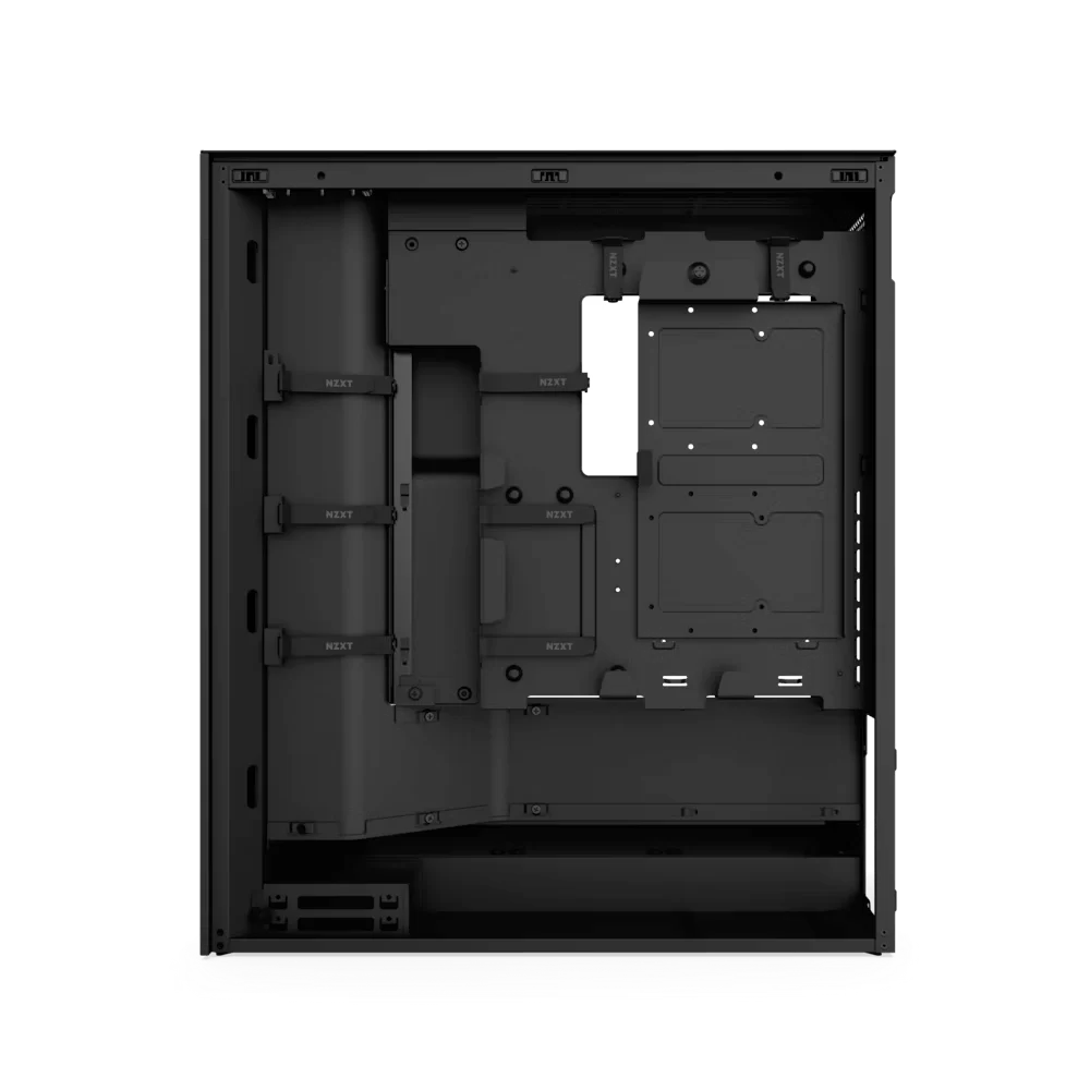 NZXT H7 Flow Matte Black (2024) Mid-Tower ATX Airflow Case - All Black, 3x F120Q Airflow Fan 6 NZXT H7 Flow Matte Black (2024) Mid-Tower ATX Airflow Case - All Black, 3x F120Q Airflow Fan - Ảnh 6