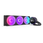 NZXT Kraken Elite 360 RGB V2 Black AIO Liquid CPU Cooler - 2.72 inch IPS LCD & RGB, 360mm radiator, F360 RGB Core Fan