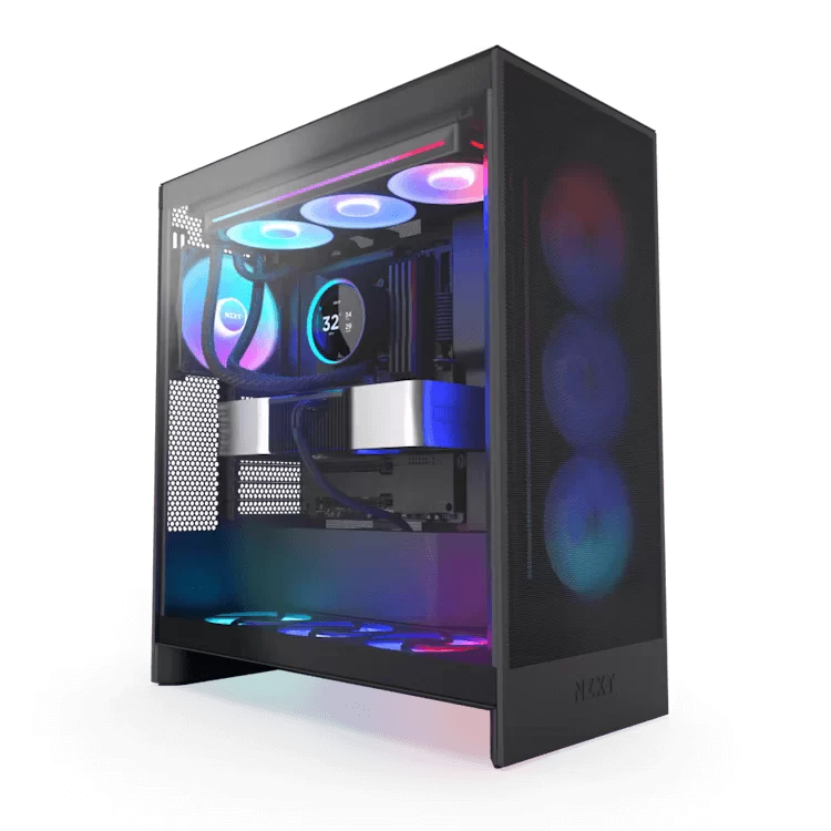 NZXT Kraken Elite 360 RGB V2 Black AIO Liquid CPU Cooler - 2.72 inch IPS LCD & RGB, 360mm radiator, F360 RGB Core Fan 2 NZXT Kraken Elite 360 RGB V2 Black AIO Liquid CPU Cooler - 2.72 inch IPS LCD & RGB, 360mm radiator, F360 RGB Core Fan - Ảnh 2