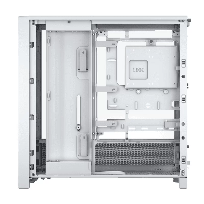 CORSAIR FRAME 4000D White Tempered Glass Modular Mid Tower PC Case 3 CORSAIR FRAME 4000D White Tempered Glass Modular Mid Tower PC Case - Ảnh 3