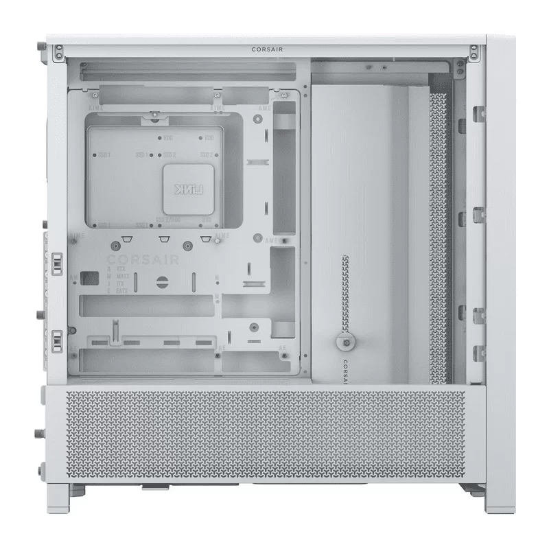CORSAIR FRAME 4000D White Tempered Glass Modular Mid Tower PC Case 5 CORSAIR FRAME 4000D White Tempered Glass Modular Mid Tower PC Case - Ảnh 5