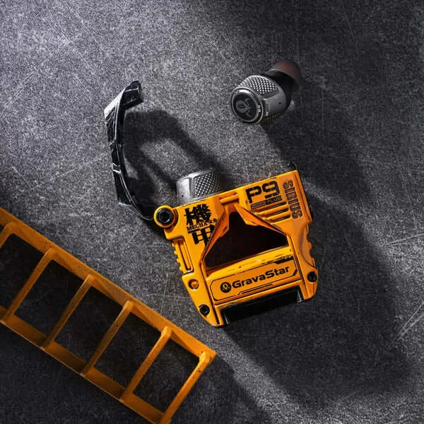 GravaStar Sirius Plus War Damaged Yellow ANC Bluetooth Earbuds - BT 5.3, RGB, ENC Noise Reduction, 28h 6 GravaStar Sirius Plus War Damaged Yellow ANC Bluetooth Earbuds - BT 5.3, RGB, ENC Noise Reduction, 28h - Ảnh 6