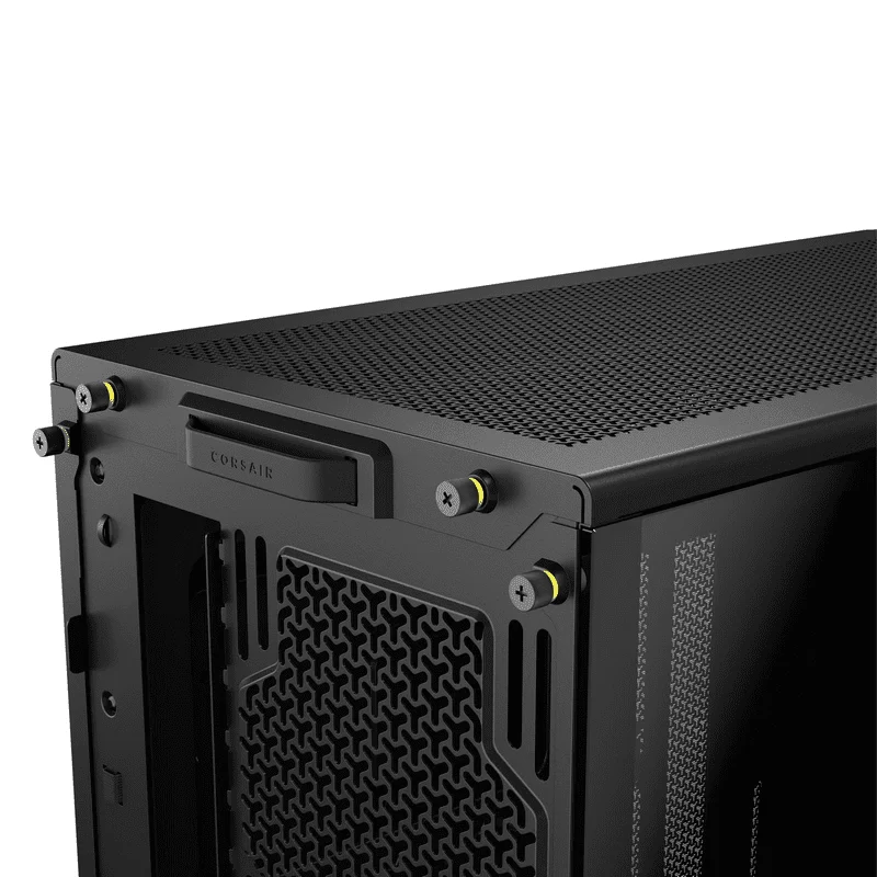 CORSAIR FRAME 4000D Black Tempered Glass Modular Mid Tower PC Case 2 CORSAIR FRAME 4000D Black Tempered Glass Modular Mid Tower PC Case - Ảnh 2