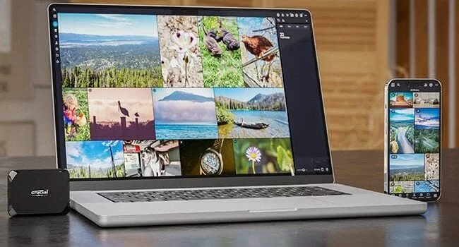 Crucial X9 Portable SSD page 3