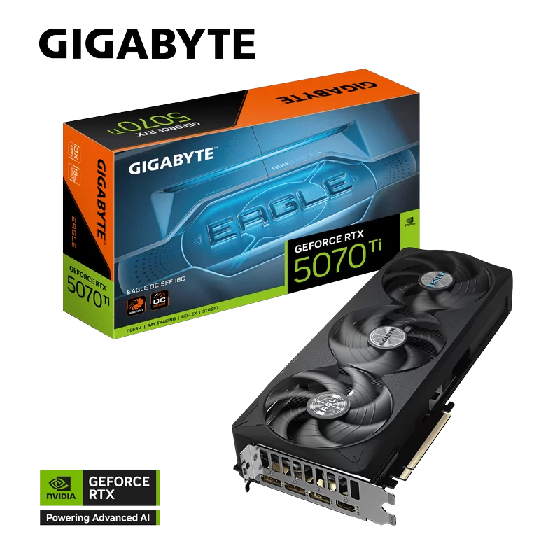GIGABYTE GeForce RTX 5070Ti EAGLE OC SFF 16G (GV-N507TEAGLE OC-16GD) Graphics Card 11 GIGABYTE GeForce RTX 5070Ti EAGLE OC SFF 16G (GV-N507TEAGLE OC-16GD) Graphics Card - Ảnh 11