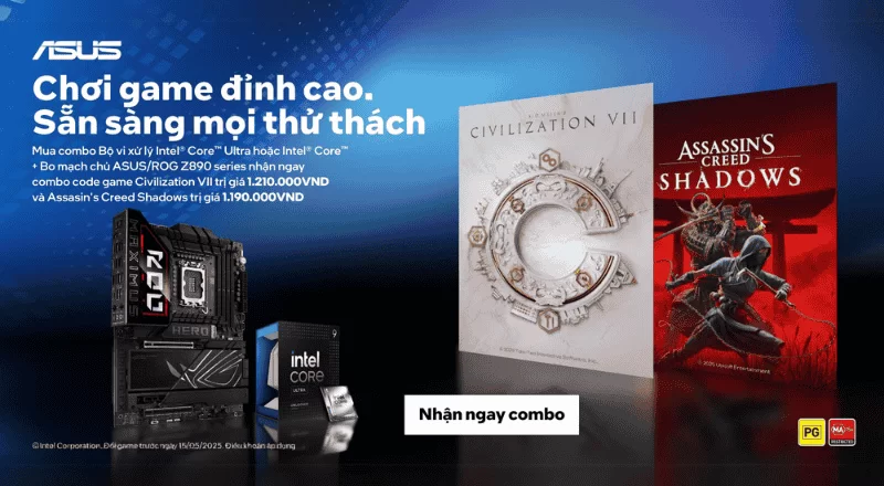 Intel get ASUS MB get game assasin