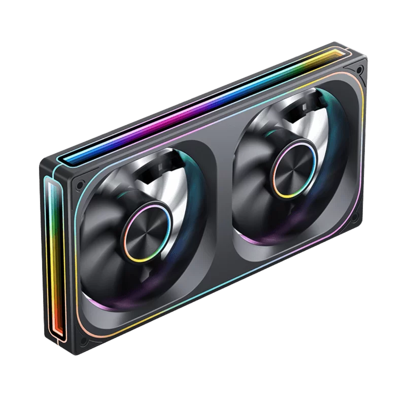 JONSBO ZA-240BR (Reverse) Fan Case - 2in1, 2x120mm 3Pin ARGB Fans, PWM, Reverse Blade Silent, 4-Sides Infinity Mirror 1 JONSBO ZA-240BR (Reverse) Fan Case - 2in1, 2x120mm 3Pin ARGB Fans, PWM, Reverse Blade Silent, 4-Sides Infinity Mirror