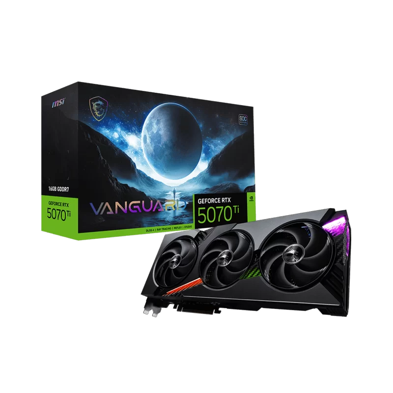 MSI GeForce RTX 5070 Ti 16G VANGUARD SOC picture 1 1
