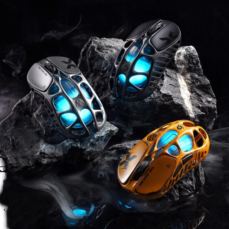 GravaStar Mercury X Wireless Gaming Mouse - 49g, 1000Hz polling rate, Tri-Mode, RGB Lighting 1 GravaStar Mercury X Wireless Gaming Mouse - 49g, 1000Hz polling rate, Tri-Mode, RGB Lighting