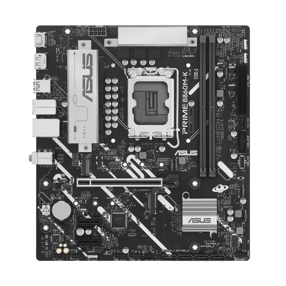 ASUS PRIME B860M-K-CSM Mainboard 6 ASUS PRIME B860M-K-CSM Mainboard - Ảnh 6