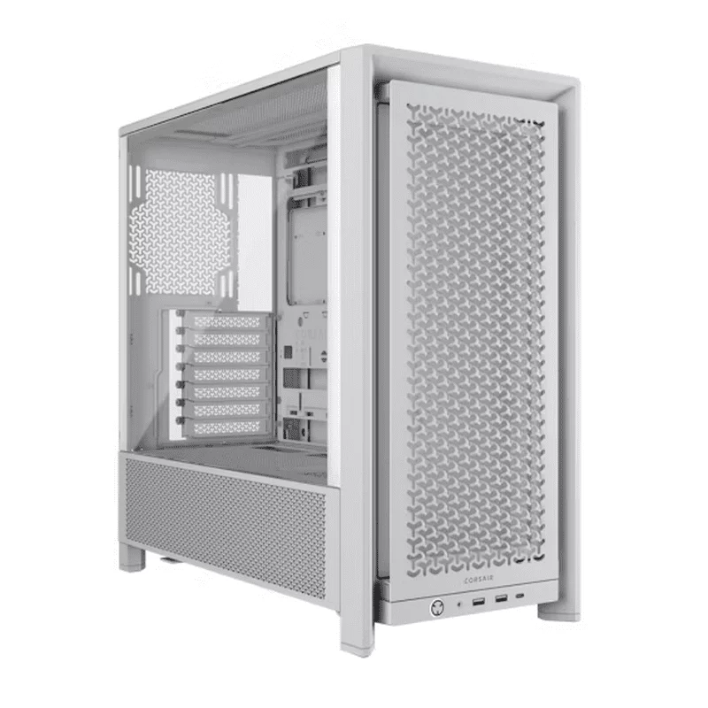 CORSAIR FRAME 4000D White Tempered Glass Modular Mid Tower PC Case 2 CORSAIR FRAME 4000D White Tempered Glass Modular Mid Tower PC Case - Ảnh 2