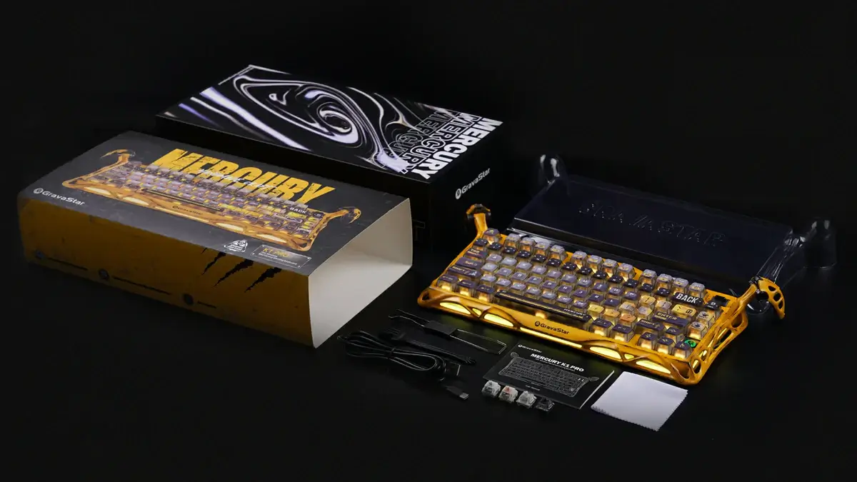 gravastar Mercury K1 Pro Battle Worn Yellow robust stability during play