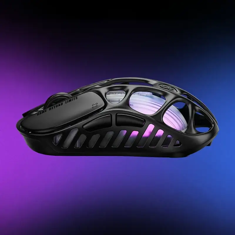 GravaStar Mercury X Wireless Gaming Mouse - 49g, 1000Hz polling rate, Tri-Mode, RGB Lighting 7 GravaStar Mercury X Wireless Gaming Mouse - 49g, 1000Hz polling rate, Tri-Mode, RGB Lighting - Ảnh 7