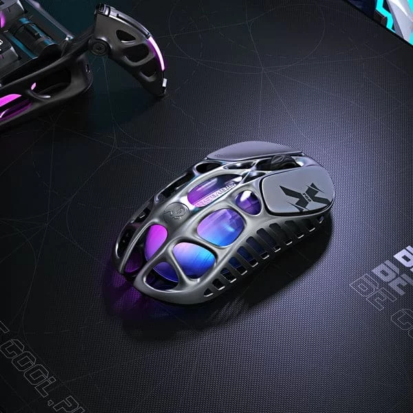 GravaStar Mercury X Pro 8K Wireless Gaming Mouse - 49g, 8000Hz polling rate, Tri-Mode, RGB Lighting 20 GravaStar Mercury X Pro 8K Wireless Gaming Mouse - 49g, 8000Hz polling rate, Tri-Mode, RGB Lighting - Ảnh 20