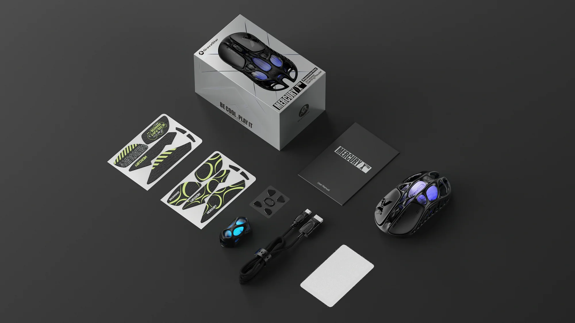 gravastar Mercury X Pro 8K Wireless Gaming Mouse precision engineering gaming dominance