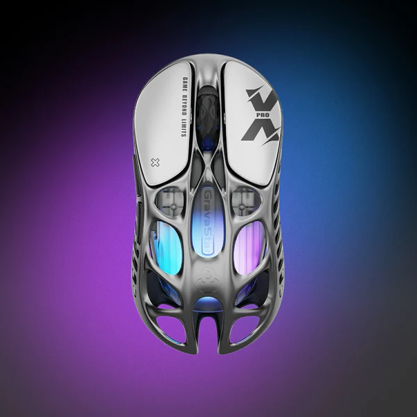 GravaStar Mercury X Pro 8K Wireless Gaming Mouse - 49g, 8000Hz polling rate, Tri-Mode, RGB Lighting 23 GravaStar Mercury X Pro 8K Wireless Gaming Mouse - 49g, 8000Hz polling rate, Tri-Mode, RGB Lighting - Ảnh 23